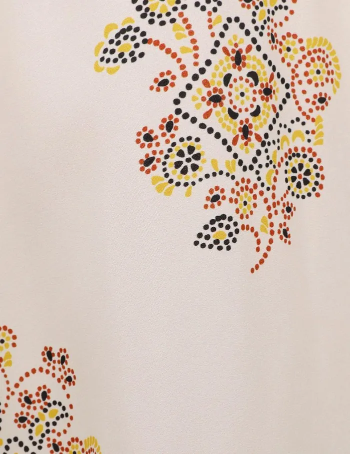 Women Tops Zimmermann Safari Shirt Utility Dot Lemon