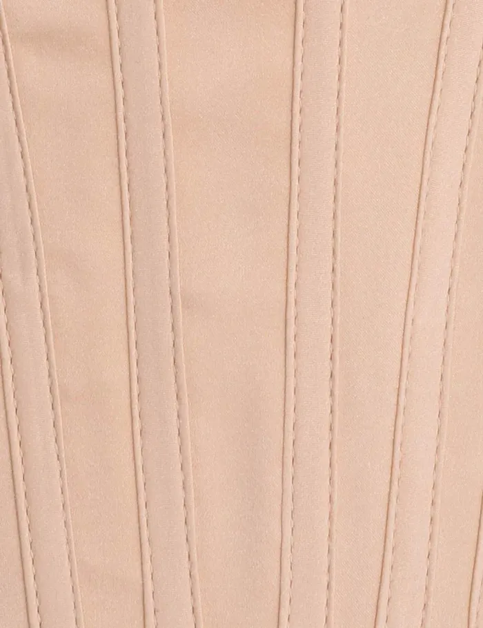 Women Tops Zimmermann Silk Corset Top Sand