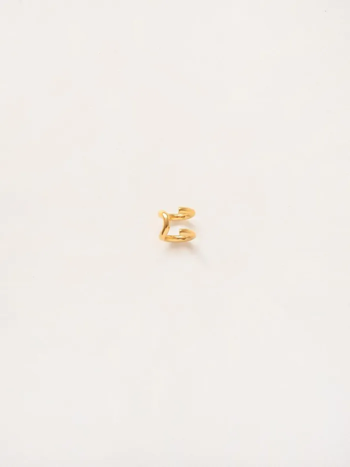 Women Turn Ear Cuff Gold The UNDONE Earrings