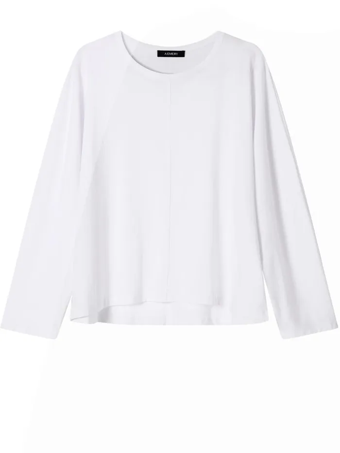 Women Una Long Sleeve Top Parchment The UNDONE Maternity