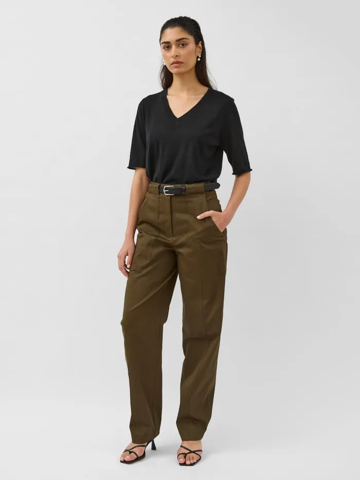 Women Utility Trouser Olive The UNDONE Pants