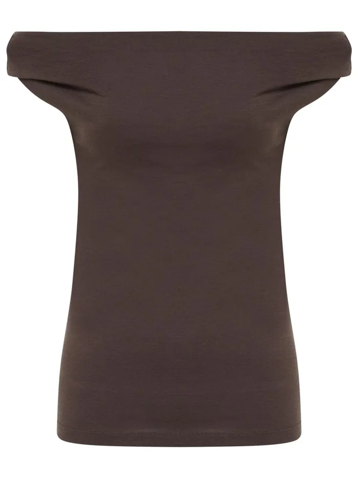 Women Vera Tee Espresso The UNDONE Tops