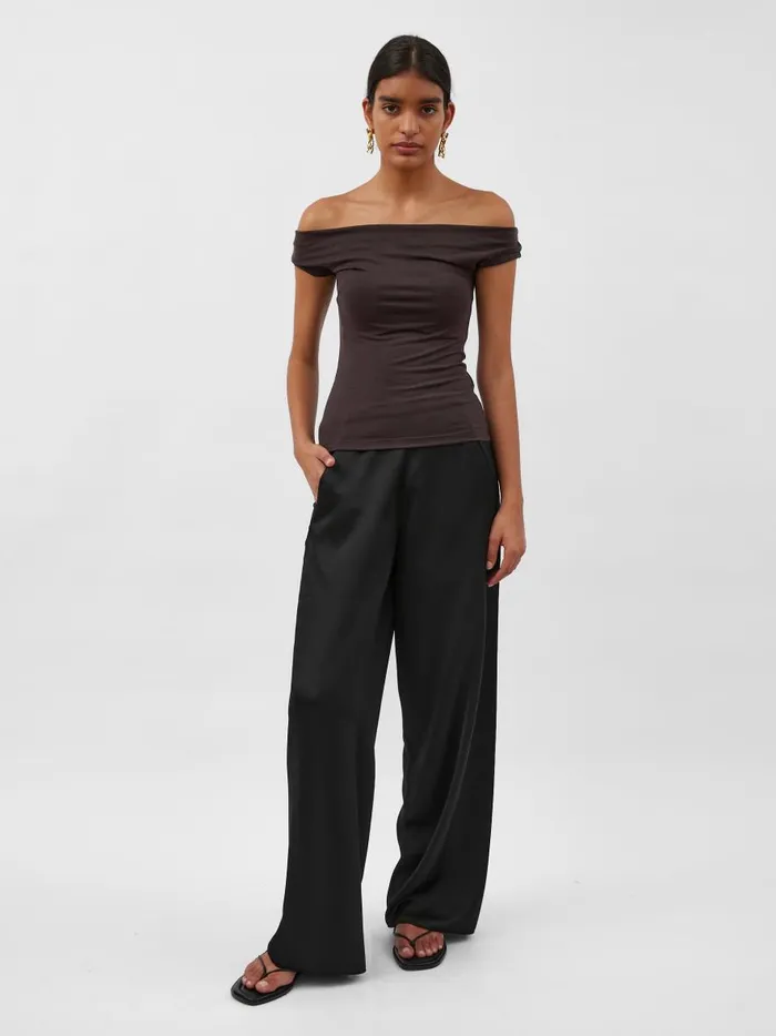 Women Vera Tee Espresso The UNDONE Tops