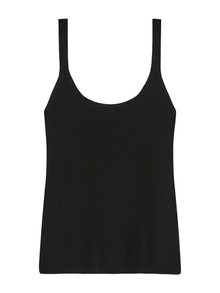 Women Verna Tank Black The UNDONE Tops