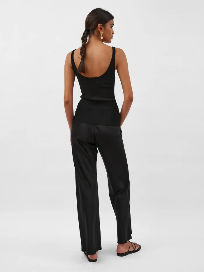 Women Verna Tank Black The UNDONE Tops