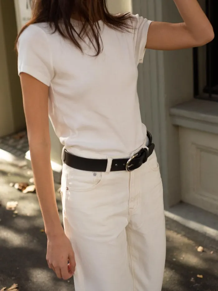Women Wide Leather Belt Black And Silver The UNDONE Belts Women Wide Leather Belt Black And Silver The UNDONE Belts