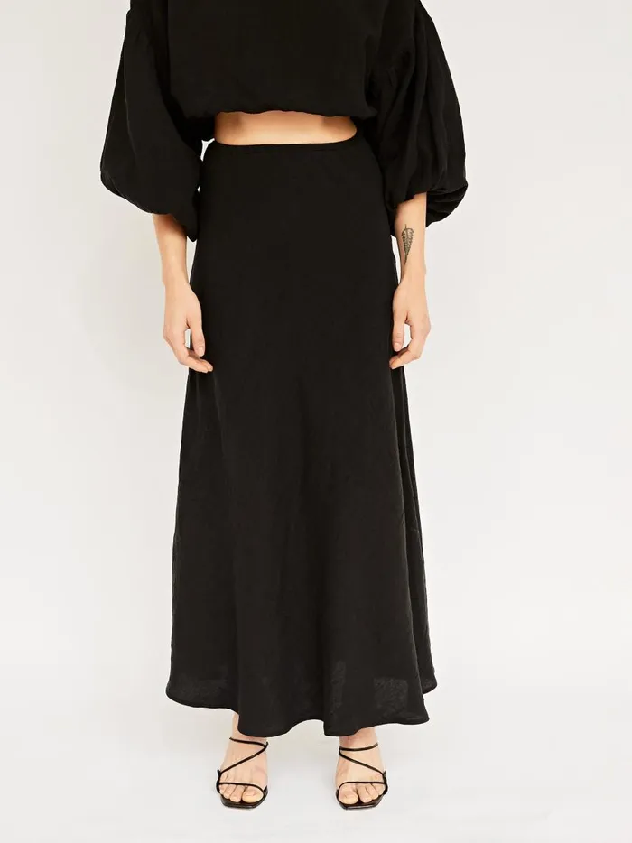 Women Wray Skirt Black The UNDONE Skirts