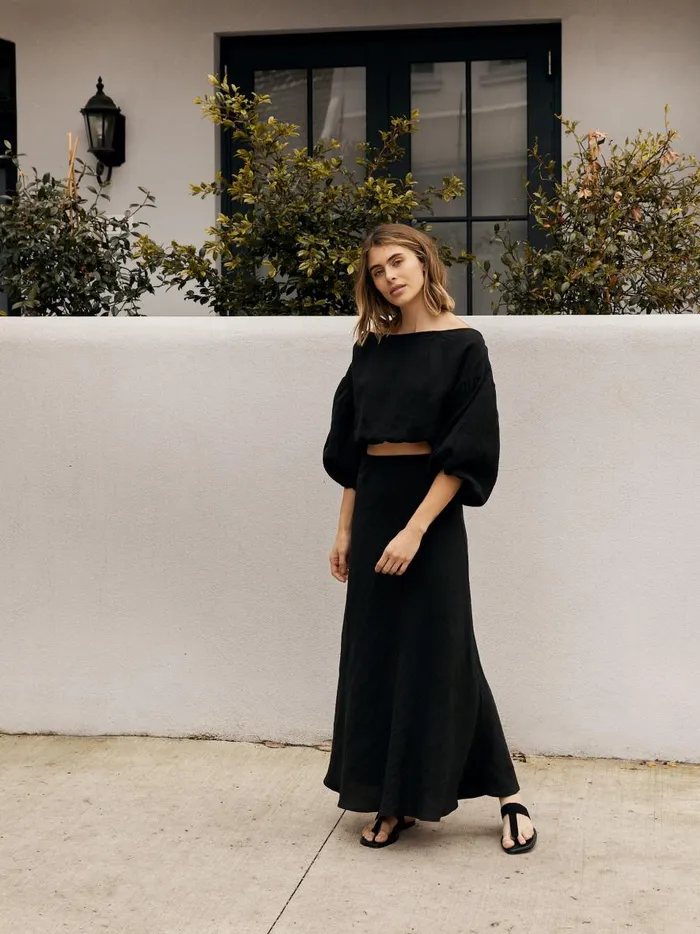 Women Wray Skirt Black The UNDONE Skirts