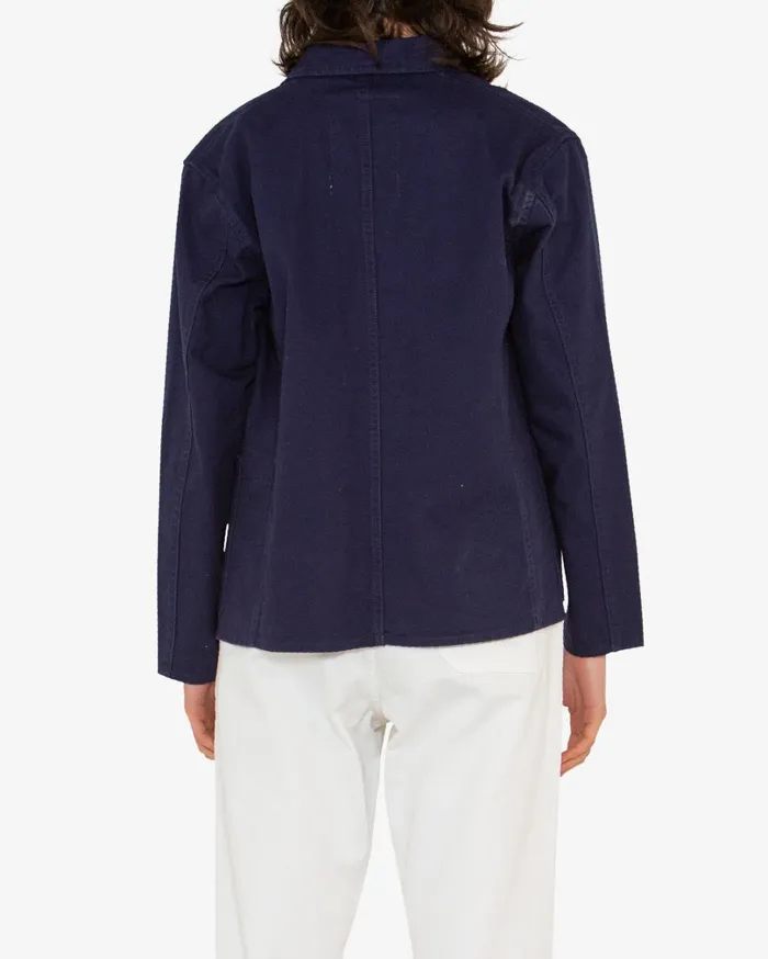 Work Blazer Relaxed Fit 8211 Twilight Blue Women Deus Ex Machina Outerwear Work Blazer Relaxed Fit 8211 Twilight Blue Women Deus Ex Machina Outerwear