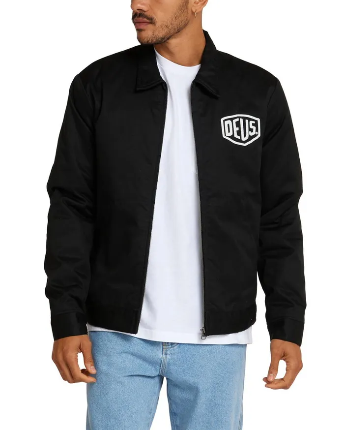 Workwear Jacket 8211 Black MenWomen Deus Ex Machina Classics