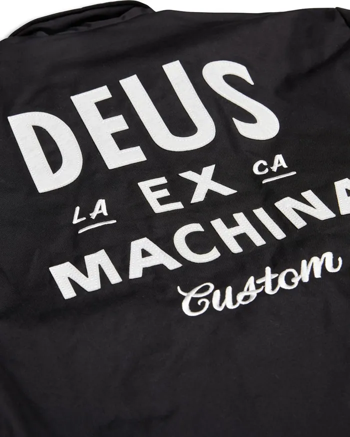 Workwear Jacket 8211 Black MenWomen Deus Ex Machina Classics Workwear Jacket 8211 Black MenWomen Deus Ex Machina Classics