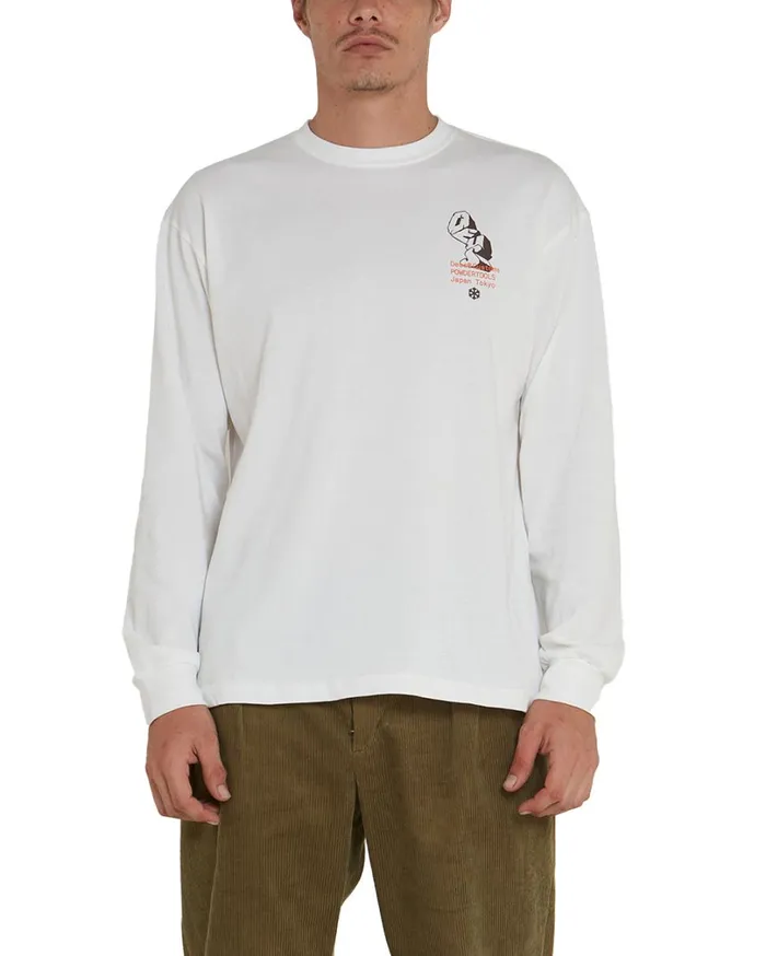 Yama Long Sleeve Tee 8211 White Men Deus Ex Machina Tees