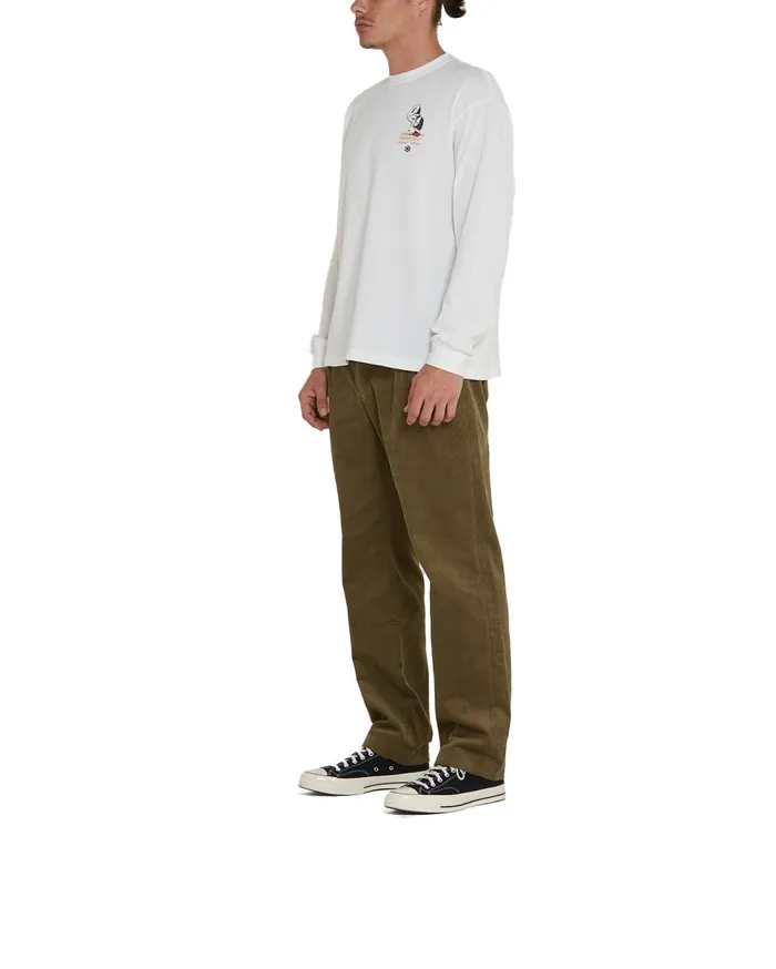 Yama Long Sleeve Tee 8211 White Men Deus Ex Machina Tees Yama Long Sleeve Tee 8211 White Men Deus Ex Machina Tees