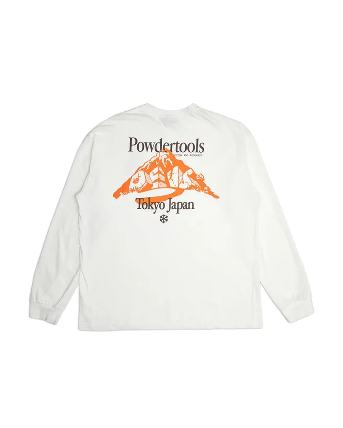 Yama Long Sleeve Tee 8211 White Men Deus Ex Machina Tees Yama Long Sleeve Tee 8211 White Men Deus Ex Machina Tees