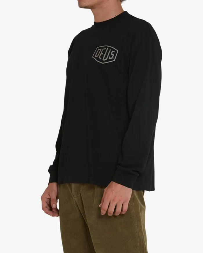 Zao Long Sleeve Tee 8211 Black Men Deus Ex Machina Tees Zao Long Sleeve Tee 8211 Black Men Deus Ex Machina Tees