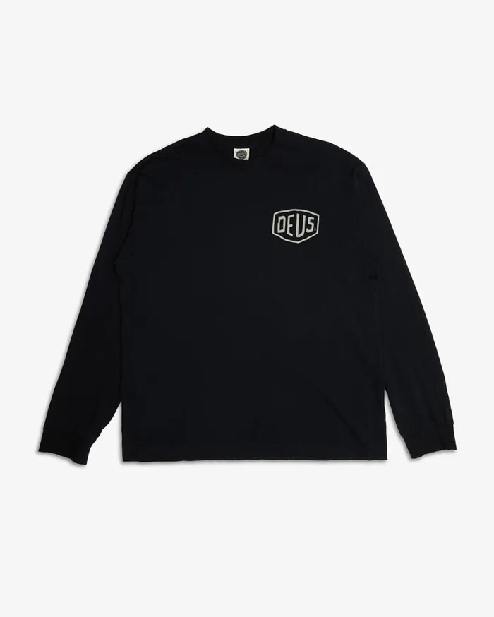 Zao Long Sleeve Tee 8211 Black Men Deus Ex Machina Tees Zao Long Sleeve Tee 8211 Black Men Deus Ex Machina Tees