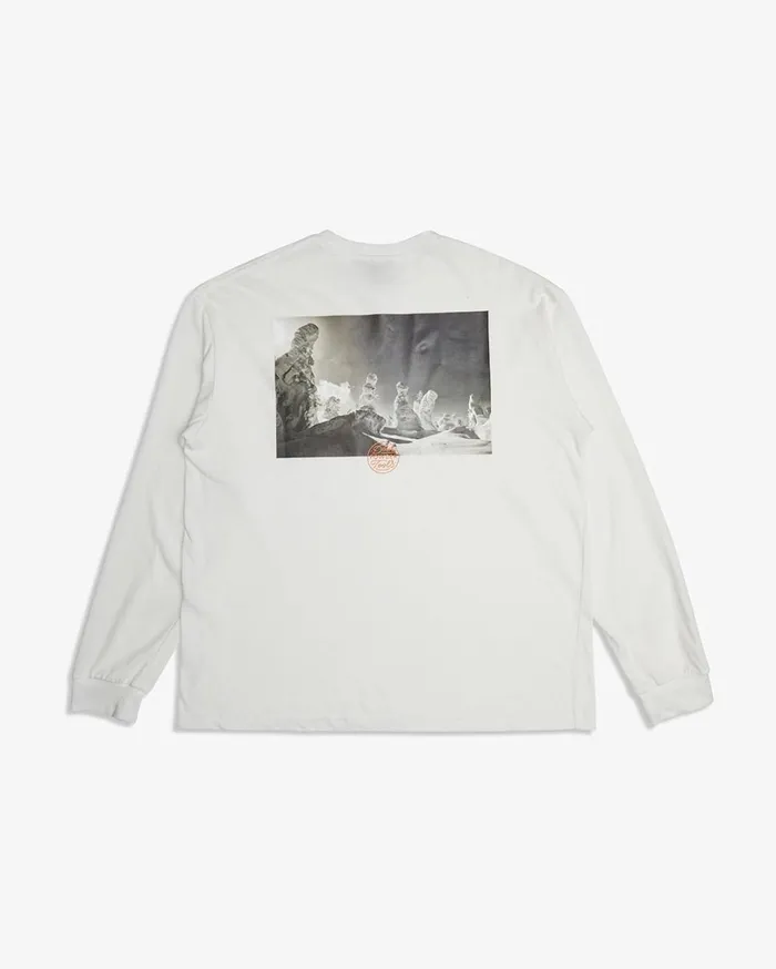Zao Long Sleeve Tee 8211 White Men Deus Ex Machina Tees Zao Long Sleeve Tee 8211 White Men Deus Ex Machina Tees