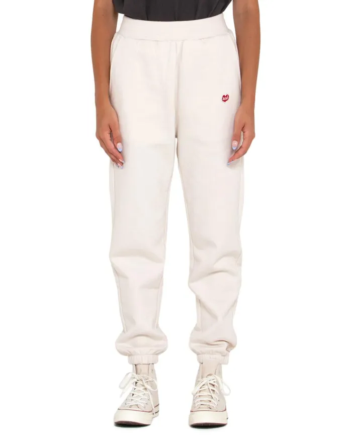 Zoe Wide Leg Trackie 8211 White Sand Women Deus Ex Machina Bottoms
