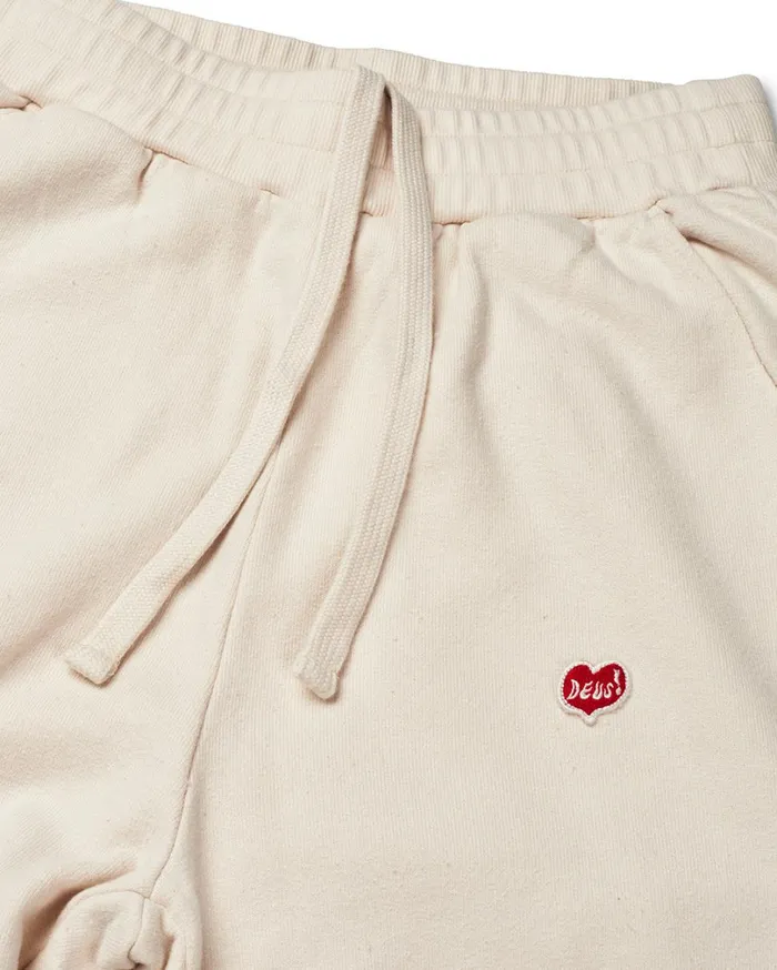 Zoe Wide Leg Trackie 8211 White Sand Women Deus Ex Machina Bottoms Zoe Wide Leg Trackie 8211 White Sand Women Deus Ex Machina Bottoms