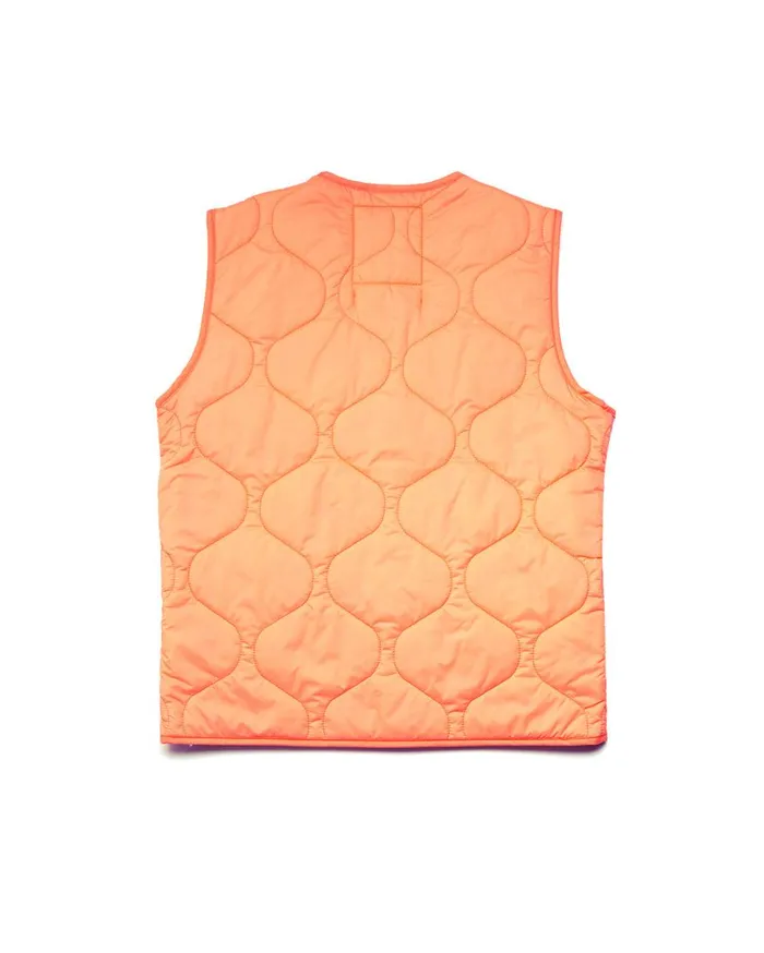Zou Liner Vest 8211 Canteloupe Women Deus Ex Machina Outerwear Zou Liner Vest 8211 Canteloupe Women Deus Ex Machina Outerwear