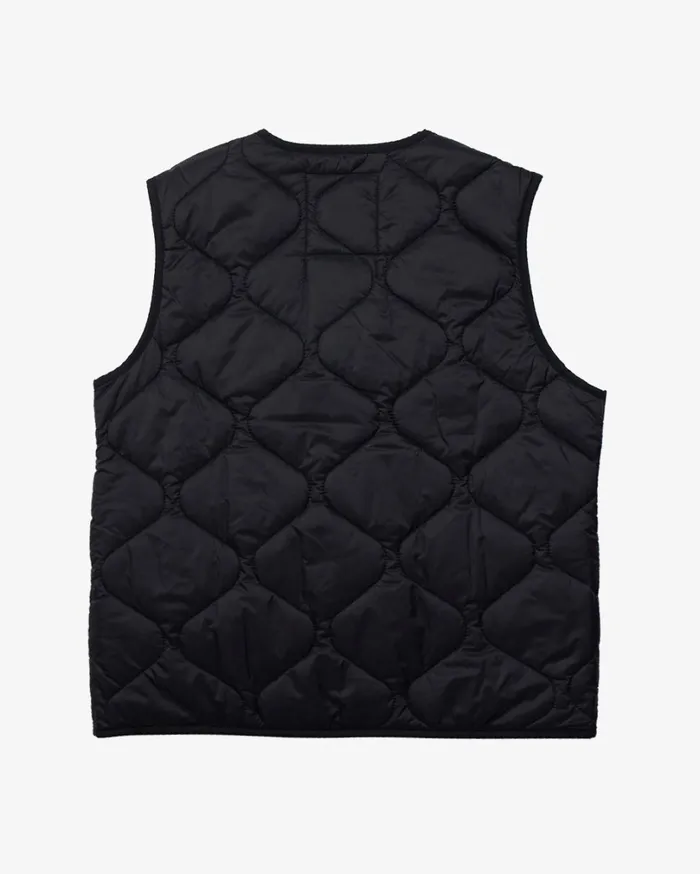 Zou Liner Vest Relaxed Fit 8211 Black Women Deus Ex Machina Outerwear Zou Liner Vest Relaxed Fit 8211 Black Women Deus Ex Machina Outerwear